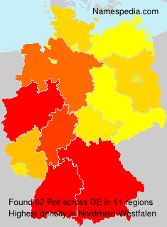 Surname Rot in Germany Surname Rot in Germany