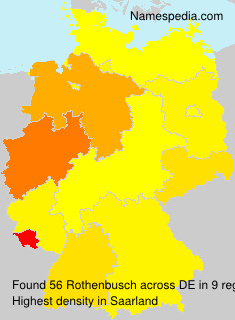 Surname Rothenbusch in Germany Surname Rothenbusch in Germany