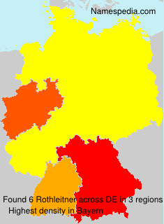 Surname Rothleitner in Germany Surname Rothleitner in Germany