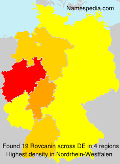 Surname Rovcanin in Germany Surname Rovcanin in Germany