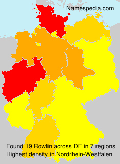 Surname Rowlin in Germany Surname Rowlin in Germany