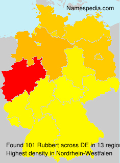 Surname Rubbert in Germany Surname Rubbert in Germany