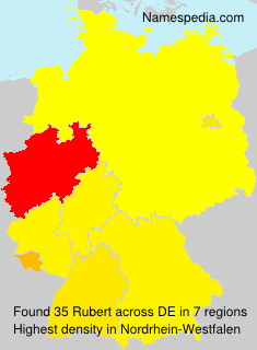 Surname Rubert in Germany Surname Rubert in Germany