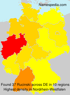 Surname Rucinski in Germany Surname Rucinski in Germany