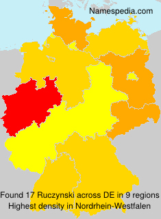 Surname Ruczynski in Germany Surname Ruczynski in Germany