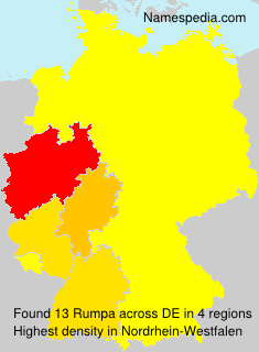 Surname Rumpa in Germany Surname Rumpa in Germany