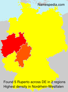 Surname Ruperto in Germany Surname Ruperto in Germany