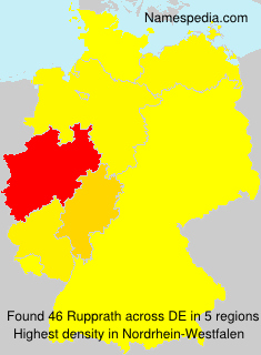 Surname Rupprath in Germany Surname Rupprath in Germany