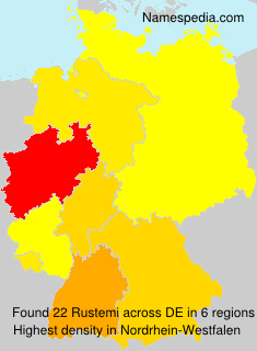 Surname Rustemi in Germany Surname Rustemi in Germany