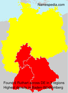 Surname Ruthart in Germany Surname Ruthart in Germany