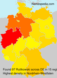 Surname Ruttkowski in Germany Surname Ruttkowski in Germany