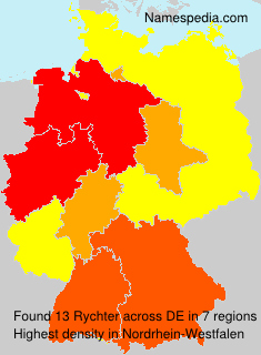 Surname Rychter in Germany Surname Rychter in Germany