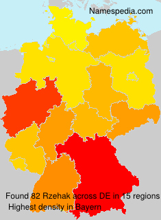 Surname Rzehak in Germany Surname Rzehak in Germany