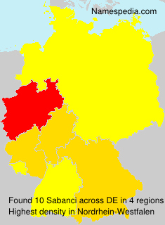 Surname Sabanci in Germany Surname Sabanci in Germany