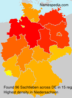 Surname Sachtleben in Germany Surname Sachtleben in Germany