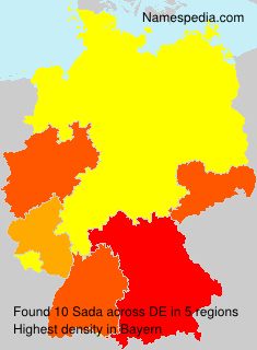 Surname Sada in Germany Surname Sada in Germany