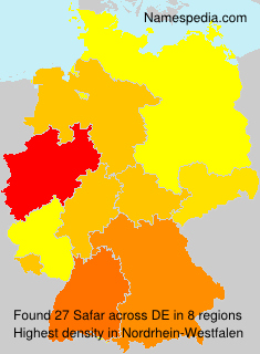 Surname Safar in Germany Surname Safar in Germany