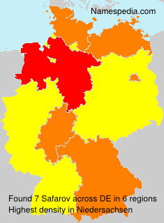 Surname Safarov in Germany Surname Safarov in Germany