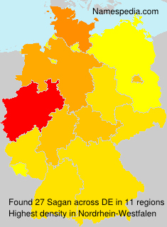 Surname Sagan in Germany Surname Sagan in Germany