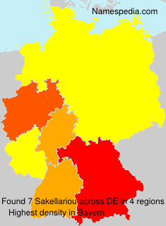 Surname Sakellariou in Germany Surname Sakellariou in Germany