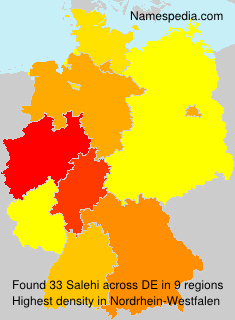 Surname Salehi in Germany Surname Salehi in Germany