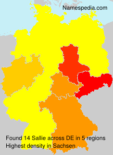 Surname Sallie in Germany Surname Sallie in Germany