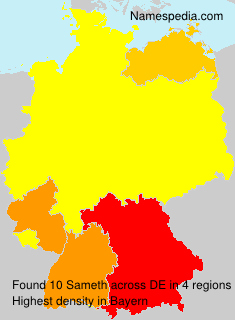Surname Sameth in Germany Surname Sameth in Germany