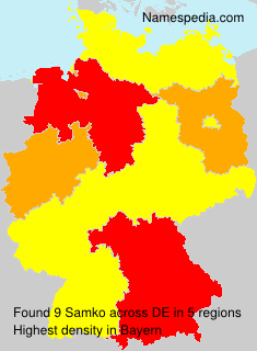 Surname Samko in Germany Surname Samko in Germany