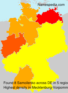 Surname Samoilenko in Germany Surname Samoilenko in Germany