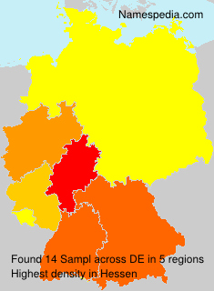 Surname Sampl in Germany Surname Sampl in Germany