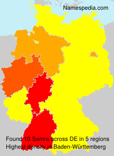 Surname Samra in Germany Surname Samra in Germany