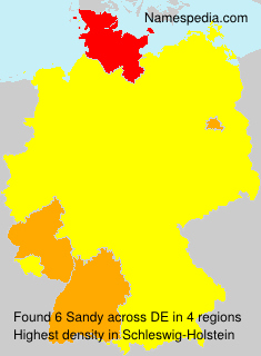 Surname Sandy in Germany Surname Sandy in Germany