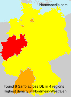 Surname Sarfo in Germany Surname Sarfo in Germany