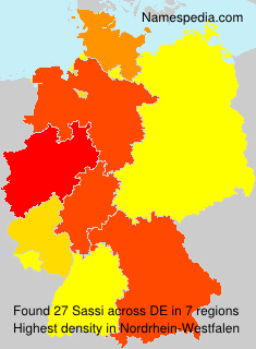 Surname Sassi in Germany Surname Sassi in Germany