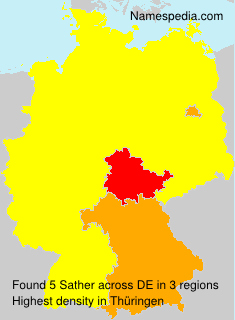Surname Sather in Germany Surname Sather in Germany