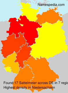 Surname Sattelmeier in Germany Surname Sattelmeier in Germany