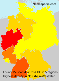 Surname Scaffidi in Germany Surname Scaffidi in Germany