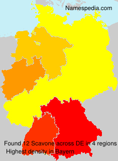 Surname Scavone in Germany Surname Scavone in Germany