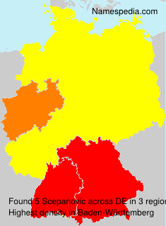 Surname Scepanovic in Germany Surname Scepanovic in Germany
