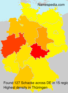 Surname Schacke in Germany Surname Schacke in Germany