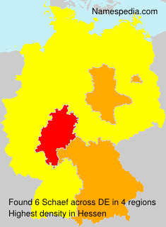 Surname Schaef in Germany Surname Schaef in Germany