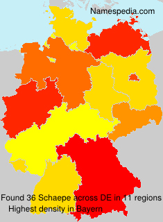 Surname Schaepe in Germany Surname Schaepe in Germany