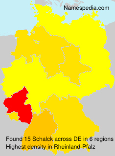 Surname Schalck in Germany Surname Schalck in Germany