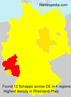 Surname Schappo in Germany Surname Schappo in Germany