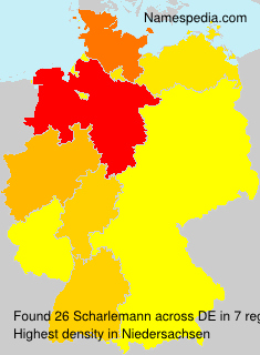 Surname Scharlemann in Germany Surname Scharlemann in Germany