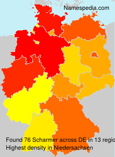 Surname Scharmer in Germany Surname Scharmer in Germany