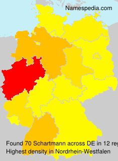 Surname Schartmann in Germany Surname Schartmann in Germany