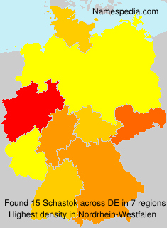 Surname Schastok in Germany Surname Schastok in Germany