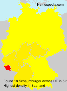 Surname Schaumburger in Germany Surname Schaumburger in Germany