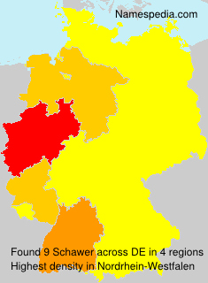 Surname Schawer in Germany Surname Schawer in Germany